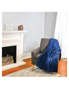 Manta con peso Cozy Comfort 91x142 cm 2.72 kg Azul