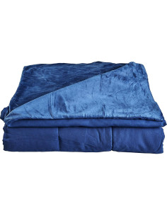 Manta con peso Cozy Comfort 91x142 cm 2.72 kg Azul 2