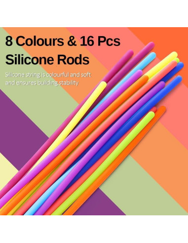 Tablero de Actividad Sensorial Keegud 16 Varillas 10.67 cm