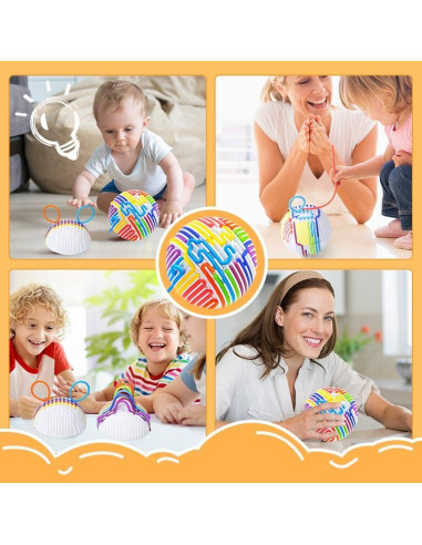 Tablero de Actividad Sensorial Keegud 16 Varillas 10.67 cm