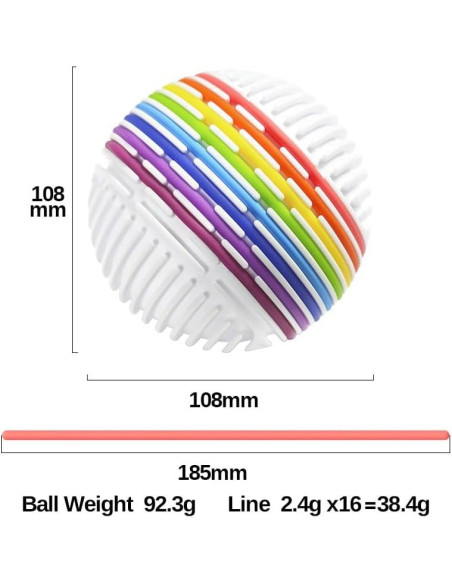 Tablero de Actividad Sensorial Keegud 16 Varillas 10.67 cm Tablero de Actividad Sensorial Keegud 16 Varillas 10.67 cm