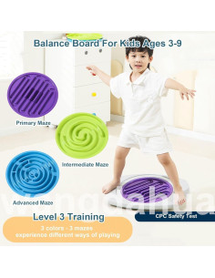 Tabla de Equilibrio Wangdahua 53x39 cm para Niños 3+ 2