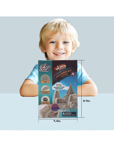 Arena Acuática Moldeable Chico Land 1.05kg No Tóxica 4+