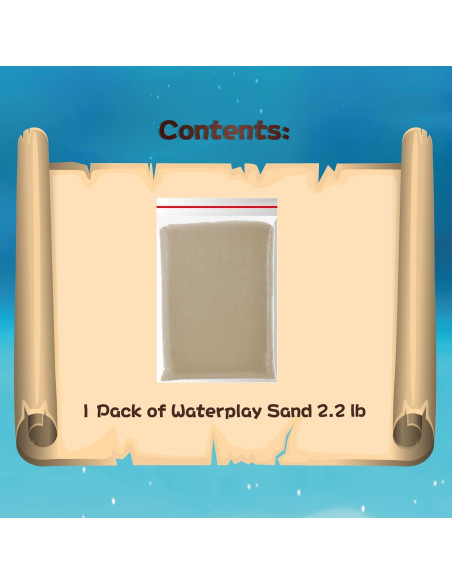 Arena Acuática Moldeable Chico Land 1.05kg No Tóxica 4+