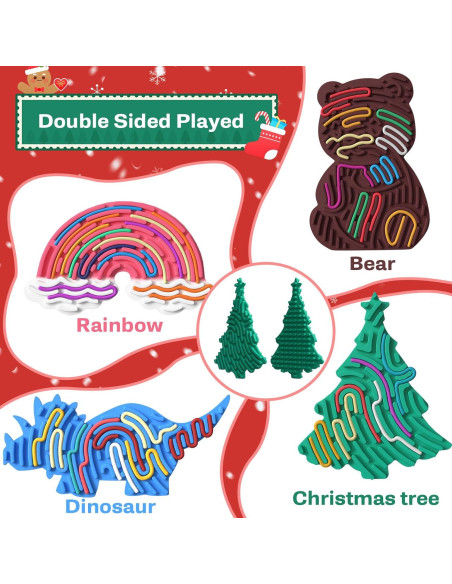 Tablero Sensorial KVRG 4 Piezas para Niños 3+ Años