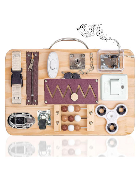 Tablero Ocupacional ZERIFAM para Demencia y Alzheimer 30x20cm