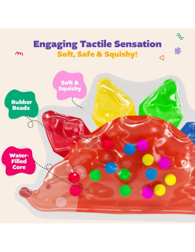 Paquete de 4 Juguetes Sensoriales de Clasificación de Color - Early Explorer Toys