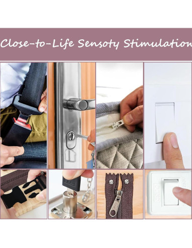 Tablero Ocupacional ZERIFAM para Demencia y Alzheimer 30x20cm