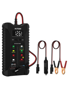 Probador de Batería AUTDER AD-808 12V/24V Pantalla LCD