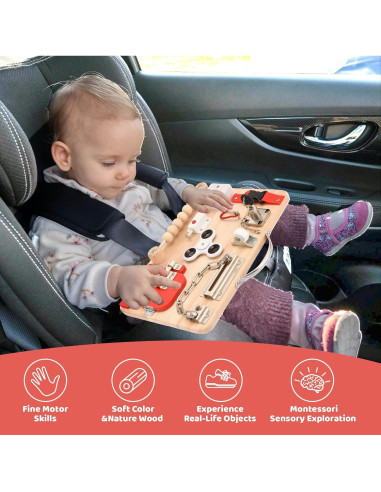 Tablero Ocupado Montessori Potatomato - Juguete Educativo 0.84 kg