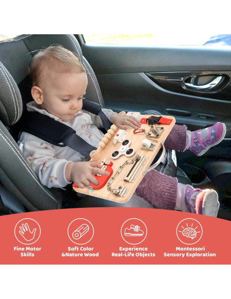 Tablero Ocupado Montessori Potatomato - Juguete Educativo 0.84 kg