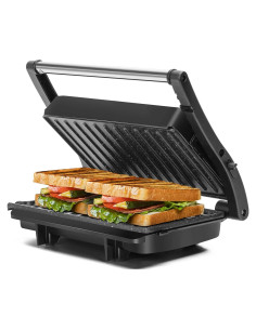Prensa Panini Grill Aigostar 1000W 3 en 1 Antiadherente