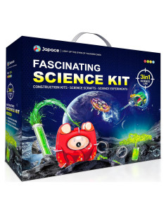 Kit de Ciencia Japace para Niños 4-8 Años - 65 Experimentos STEM