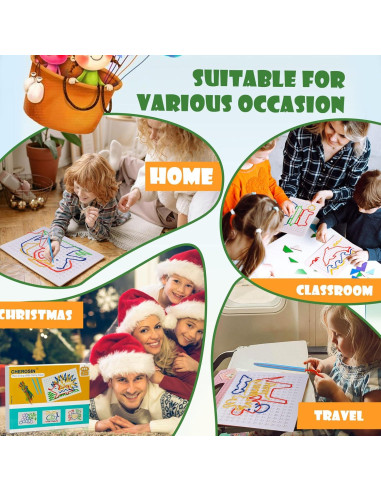 Tablero de Enhebrado Sensorial para Niños - Juguete Educativo