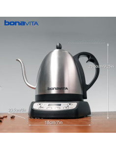 Hervidor Eléctrico Bonavita 1L Cuello de Ganso Acero Inoxidable 2