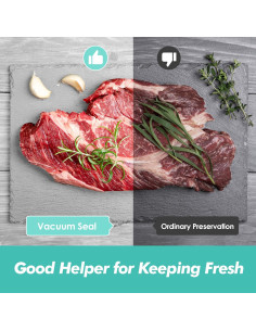 Selladora de Vacío Inteligente Cocina en la Caja VS2035 120W 2