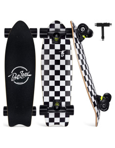Patineta BELEEV Cruiser 27x8 cm para Principiantes