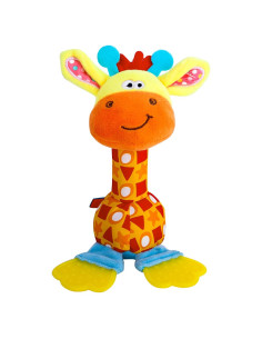 Sonajero Suave para Bebés HUADADA con Mordedor y Sonidos