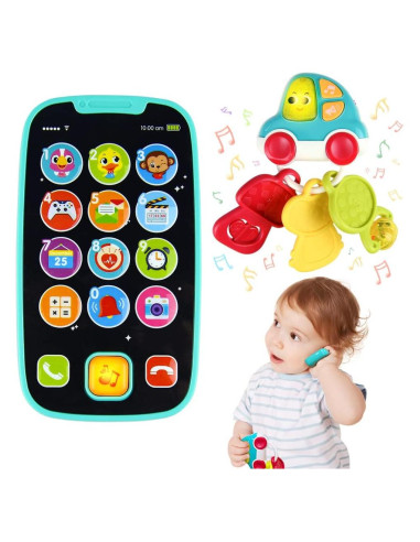 Juguete educativo Woby Baby para bebés 12-18 meses con luces