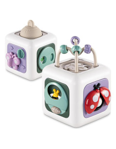 Cubo de Actividades Montessori SOCBTNSO para Bebés 6 meses+
