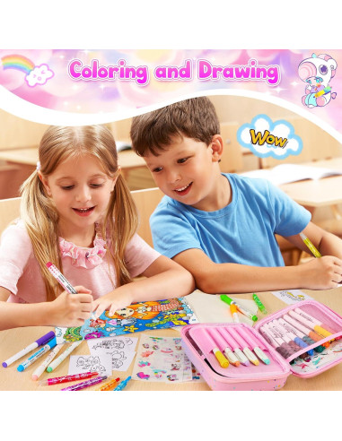 Conjunto de Marcadores Aromatizados CGBOOM 40 Piezas con Estuche