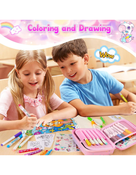 Conjunto de Marcadores Aromatizados CGBOOM 40 Piezas con Estuche