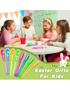 Bolígrafos Mágicos Invisibles iGeeKid 32 Paquete con Luz UV 2