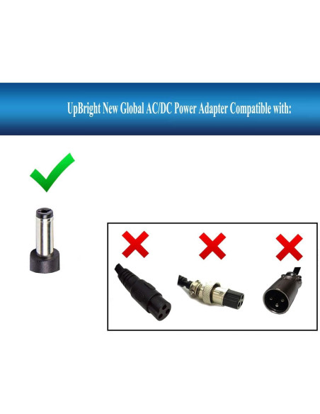 Adaptador AC/DC UpBright 29.4V para Razor Hovertrax 1.5