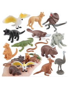 Conjunto de Figuras de Animales Australiana 12PCS OUKEYI