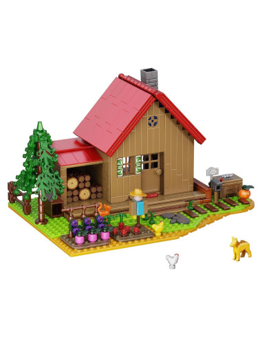 Juguete de Bloques de Construcción Tregoer Casa de Campo 766 Piezas