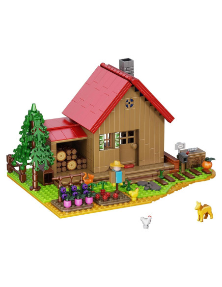 Juguete de Bloques de Construcción Tregoer Casa de Campo 766 Piezas