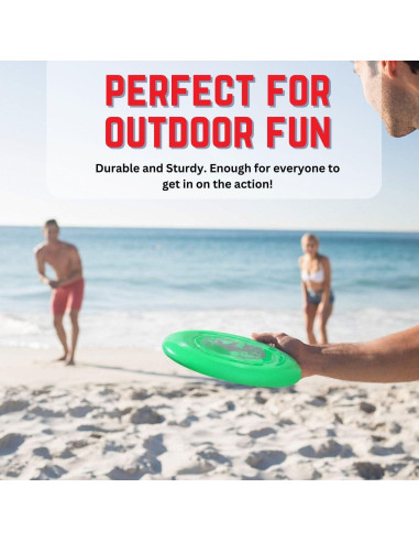 Conjunto de 12 Discos Voladores Liberty Imports 22,86 cm