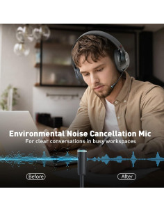 Auriculares Inalámbricos COOSII H300 Bluetooth con Micrófono 2