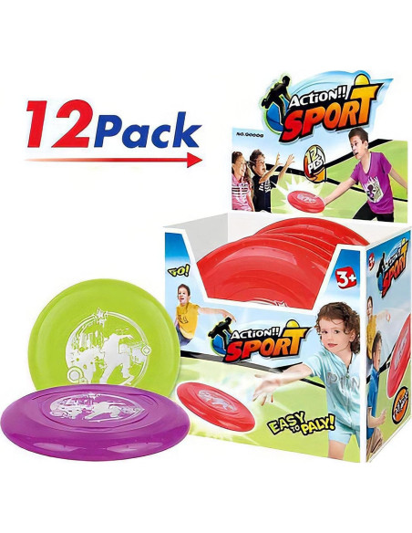 Conjunto de 12 Discos Voladores Liberty Imports 22,86 cm