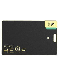 Tarjeta Rastreadora SLIMCA HERE 0.9mm Bluetooth Recargable