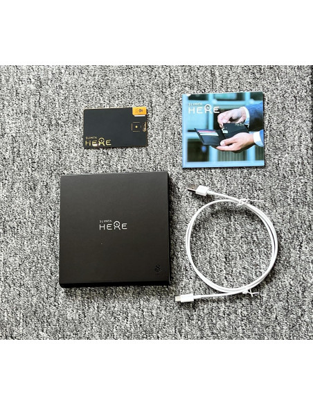 Tarjeta Rastreadora SLIMCA HERE 0.9mm Bluetooth Recargable Tarjeta Rastreadora SLIMCA HERE 0.9mm Bluetooth Recargable