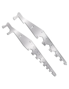 Juego de Llave Multifuncional DRAINJH de Acero Inoxidable - 2 Piezas