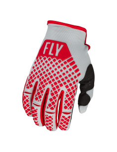 Guantes de Motociclismo Fly Racing Kinetic Rojo/Gris Mediano