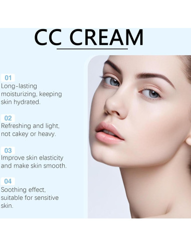 Crema CC Primal Skin Qawnfy 30ml Hidratante Natural