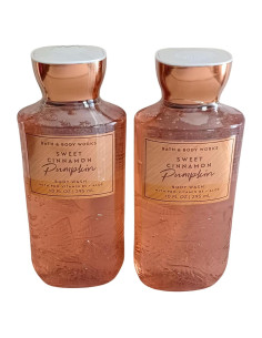 Gel de Ducha Bath & Body Works Set 2x295ml Calabaza Canela