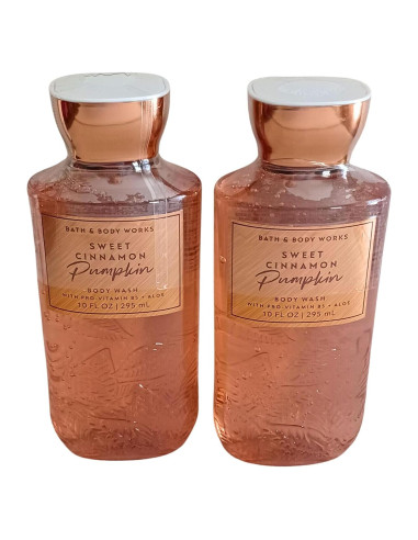 Gel de Ducha Bath & Body Works Set 2x295ml Calabaza Canela