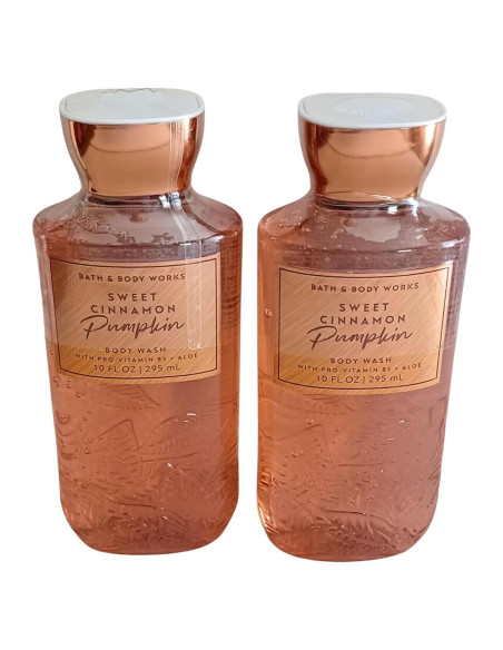 Gel de Ducha Bath & Body Works Set 2x295ml Calabaza Canela