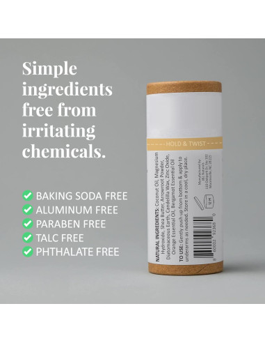 Desodorante Mineral J&L Naturals 85 g x 2 | Vegano y Natural