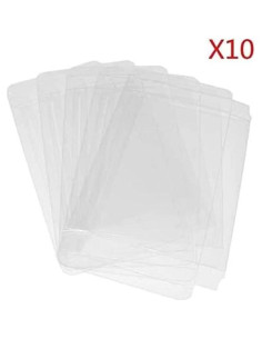 10 Piezas Caja Protectora Plástica WICAREYO para Figuras GI Joe 2