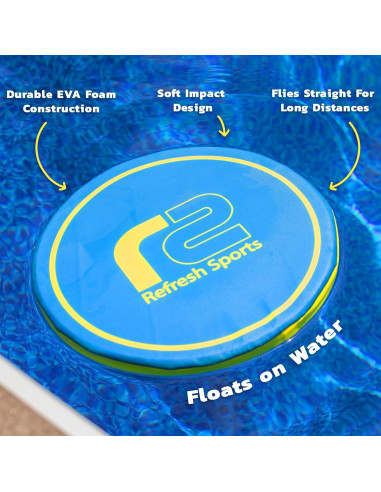 Disco Volador Suave Refresh Sports ST5031 - Juguete Seguro