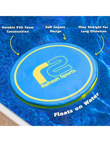 Disco Volador Suave Refresh Sports ST5031 - Juguete Seguro