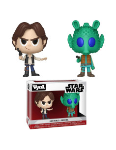 Funko Vynl Star Wars Han Solo y Greedo 2 Figuras 9.5 cm