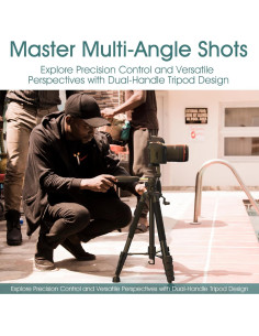 Trípode UBeesize 187.96 cm para Cámara y Teléfono con Control Remoto 2