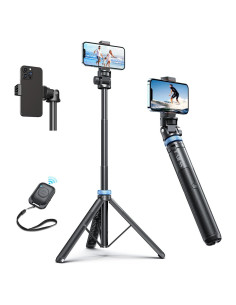 Trípode Extensible Kaiess para Teléfono 157 cm con Control Remoto