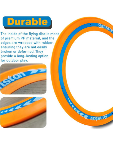 Discos Voladores Senston 27,94 cm Suaves 3 Pcs Diversión Familiar